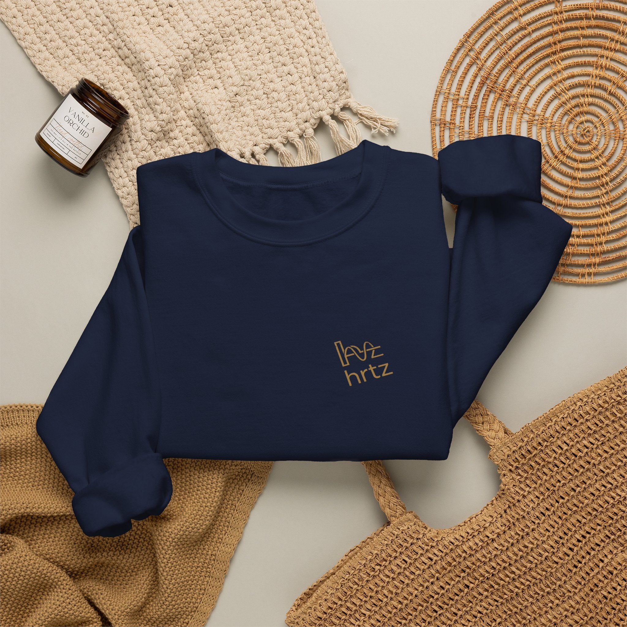 hrtz — Embroidered Crewneck