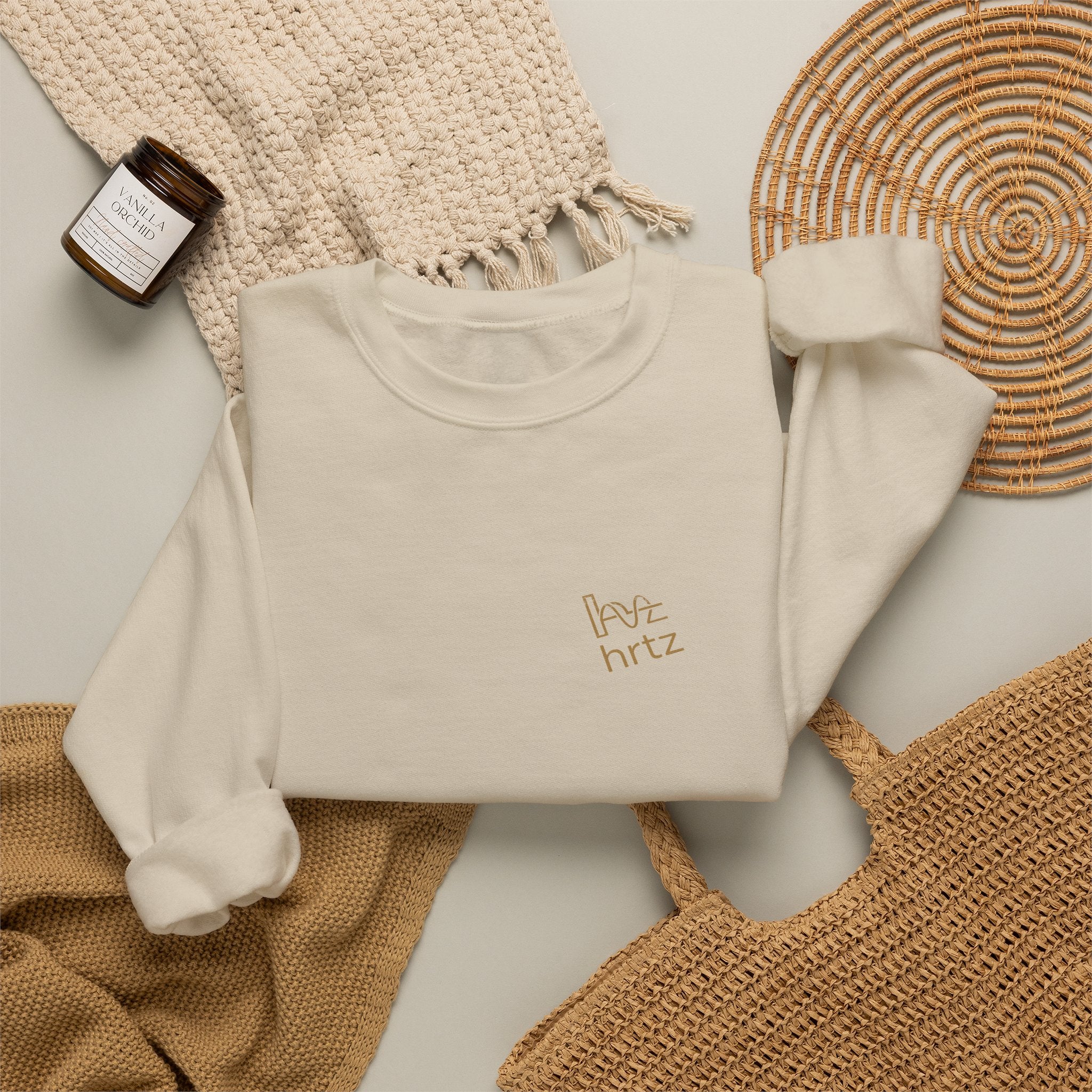 hrtz — Embroidered Crewneck